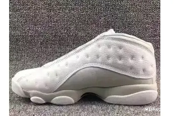 MONEY” MENS AIR LOW“PURE WHITE JORDAN 13 0430